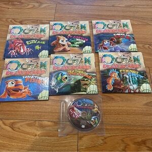 6 ocean playground books with cd